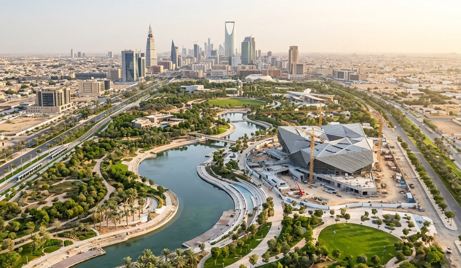 Riyadh Cement Aerial View
